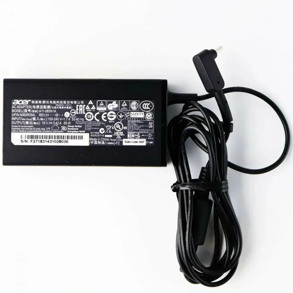 65W Original A11-065N1A Acer Ultrabook S5 S7, Chrombook C720 C730 Laptop Adapter - eBuy UAE